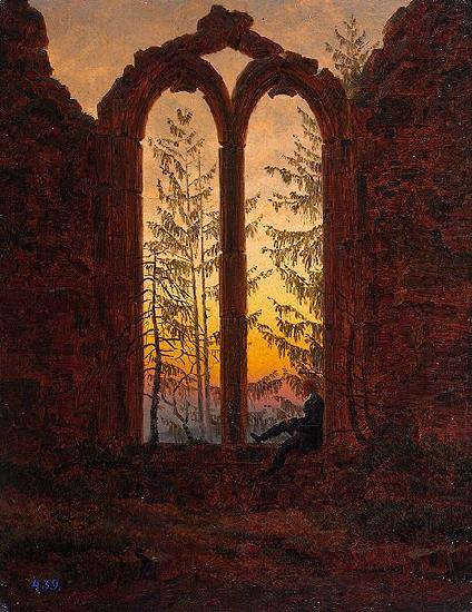 Klosterruine Oybin, Caspar David Friedrich